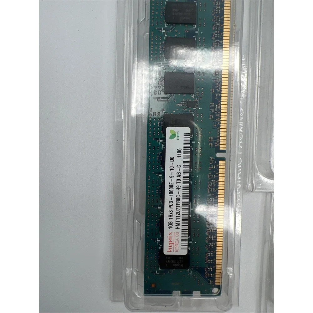 Lot of 6x 1GB (6GB) Hynix HMT112U7TFR8V-H9 PC3-10600E‎ Server Memory Module